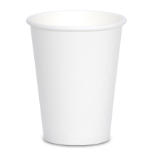 White Single Wall (8oz) Cups - Case of 1000