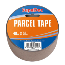 SupaDoc Buff Packaging Tape (50m x 48mm) - Each