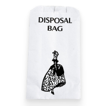 Sanitary Disposal Bags - Case of 1000