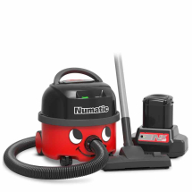 Numatic Battery Vacuum Cleaner NBV190NX - Inc. 1x Lithium Battery & Charger - Each