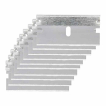 Metal Safety Window Scraper Replacement Blades - Pack of 10