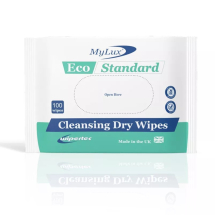 MyLux Eco Standard Dry Patient Care Wipes - Pack Of 100