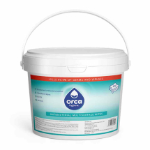 Orca Alcohol Free Virucidal Disinfectant Surface Wipes - Tub of 400