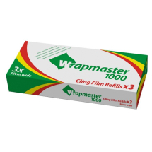 Wrapmaster 1000 Clingfilm Rolls (30cm / 12inch) -Each