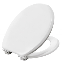 White Deluxe Quality Toilet Seat