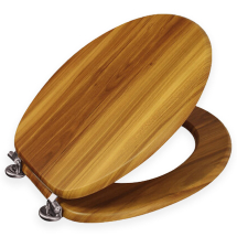 SupaHome Antique Pine Wooden Toilet Seat