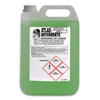 Atlas 10% Green Washing Up Liquid - 5ltr