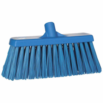 Blue Vikan Hygiene (330mm / 13") Stiff Bristle Yard Brush Head