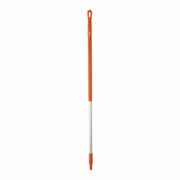 Orange Vikan Hygiene (1310mm / 51.5") Ergonomic Aluminium Handle