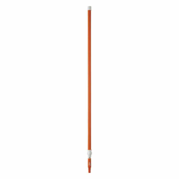 Orange Vikan Hygiene (2780mm / 109.5") Telescopic Aluminium Handle