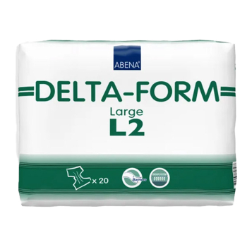 Abena Delta-Form All-in-One Large L2 Green (Pack of 20)