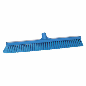 Blue Vikan Hygiene (610mm / 24") Soft Bristle Brush Head - Each