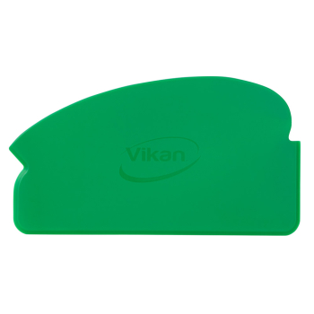 Green Vikan Hygiene Flexible Hand Scraper (165mm / 6.5")