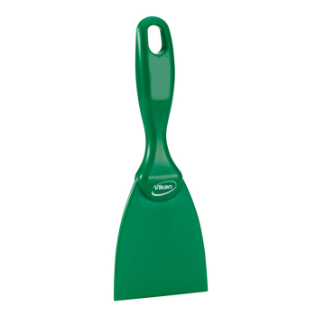 Green Vikan Hygiene Polypropylene Hand Scraper (75mm / 3")