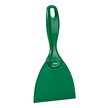 Green Vikan Hygiene Polypropylene Hand Scraper (102mm / 4")