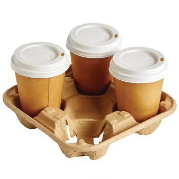 4-Way Takeaway Cup Carry Tray - Case of 180