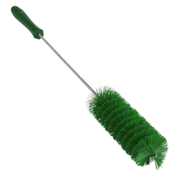 Green Vikan Hygiene (500mm / 20") Medium Bristle Tube Brush Ø50mm