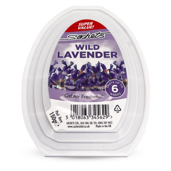 Shades Lavender Sprigs Standup Gel Air Freshener - Case of 12 Shades Lavender Sprigs Standup Gel Air Freshener - Case of 12