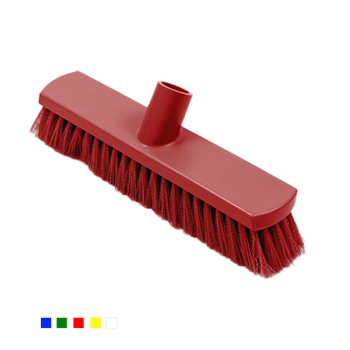 Red Soft Bristle Sweeping Brush (280mm) - Each