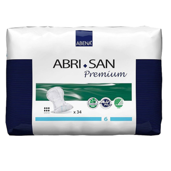 Abena Abri-San Air Plus 6 Blue (Pack of 34)