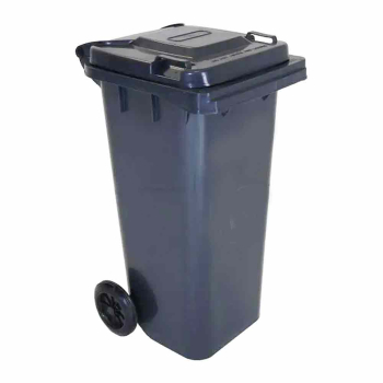 Grey Two Wheel Wheelie Bin - 120ltr - Each