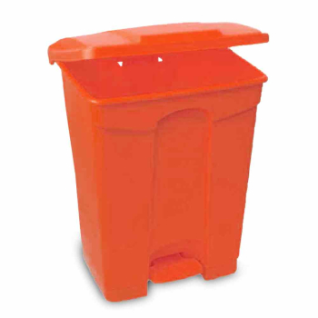 Red Polypropylene Pedal Bin (87ltr) - Each