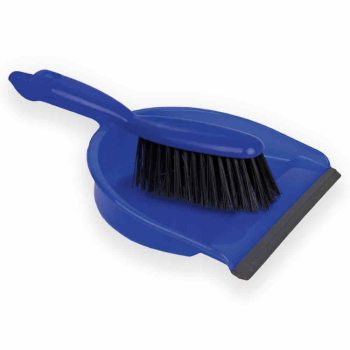 Blue Dustpan & Brush Set - Each