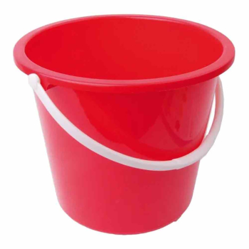 Wham! Red Round Plastic Bucket - 10ltr