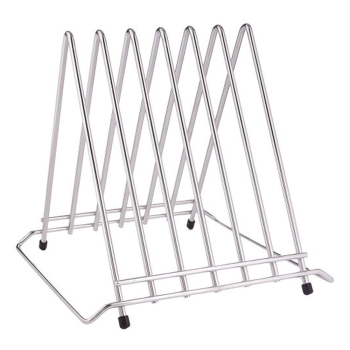 Heavy Duty Six Slot Chopping Board Rack - Each