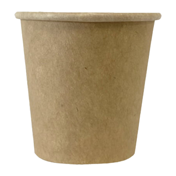4oz Paper Kraft Portion Pots - Case of 3000