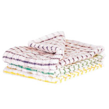 Checked Terry Tea Towels (18" x 27") - Case of 10