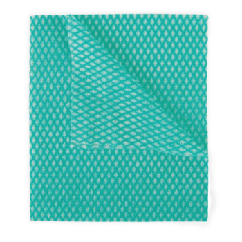 Green Lightweight Jay Cleaning Cloth - (2 x Case of 50)