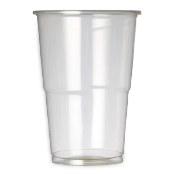 Flexible Plastic Half Pint Glasses - Case of 1000