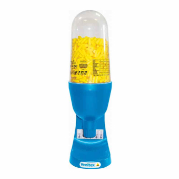 Delta Plus CONICDIS Foam Ear Plug Dispenser SNR37DB - Includes 500 PU Foam Ear Plugs
