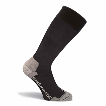 V12 Calf Length Cotton Endurasock - Black - X-Large