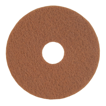 Tan Floor Maintenance Pads (360mm / 14") - Pack of 5