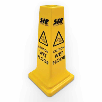 Yellow Caution Cone (530mm / 21") - Each