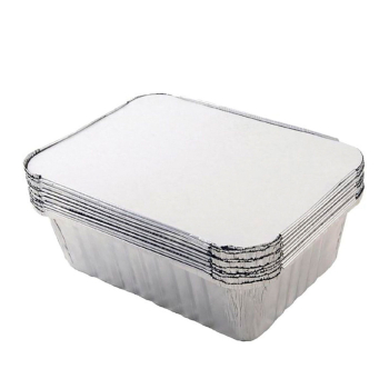 Foil Container with Lids - Case of 100