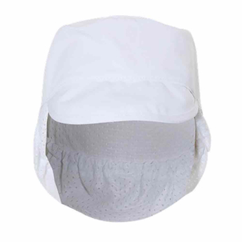 Disposable Peaked Cap w/ Snood