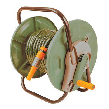 Garden Hose Pipe and Reel (30m) - Each