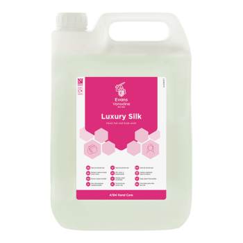 Evans Vanodine Luxury Silk Hand & Body Wash - 5ltr