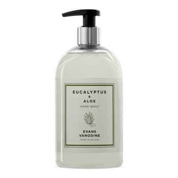 Evans Vanodine Eucalyptus & Aloe Hand Wash Pump - 500ml