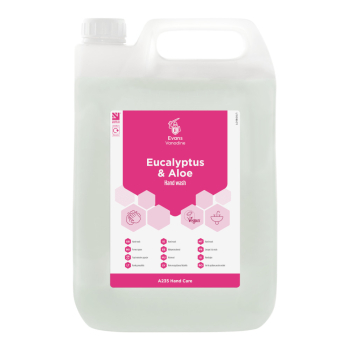 Evans Vanodine Eucalyptus & Aloe Hand Wash - 5ltr