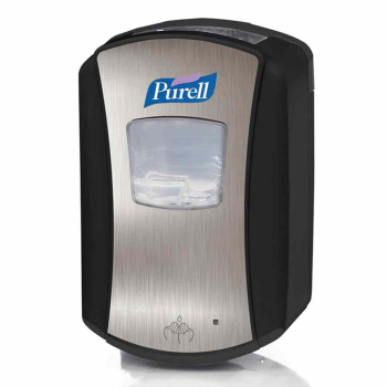 Gojo LTX-7 Purell Chrome / Black Dispenser (1328) - 700ml
