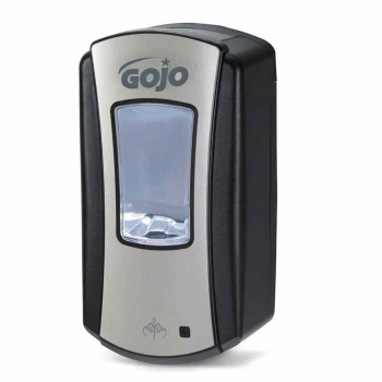 Gojo LTX-12 Chrome / Black Dispenser (1919) - 1200ml
