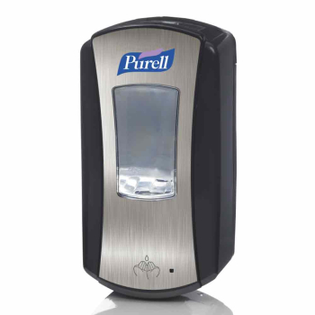Gojo LTX-12 Purell Chrome / Black Dispenser (1928) - 1200ml