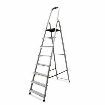 SupaTool 8-Step Aluminium Step Ladder - Each