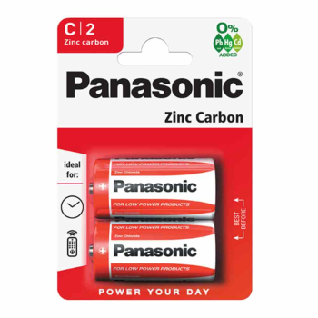 Panasonic Type C Batteries 1.5V - Pack of 4