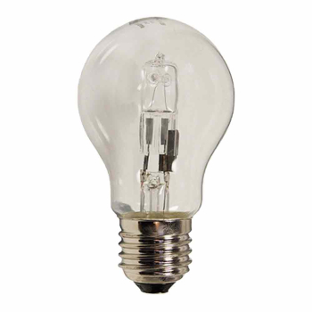 Edison Screw Clear ES GLS Haolgen Lamp - 28W