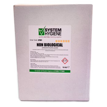 System Hygiene Non-Bio Laundry Powder - 10kg